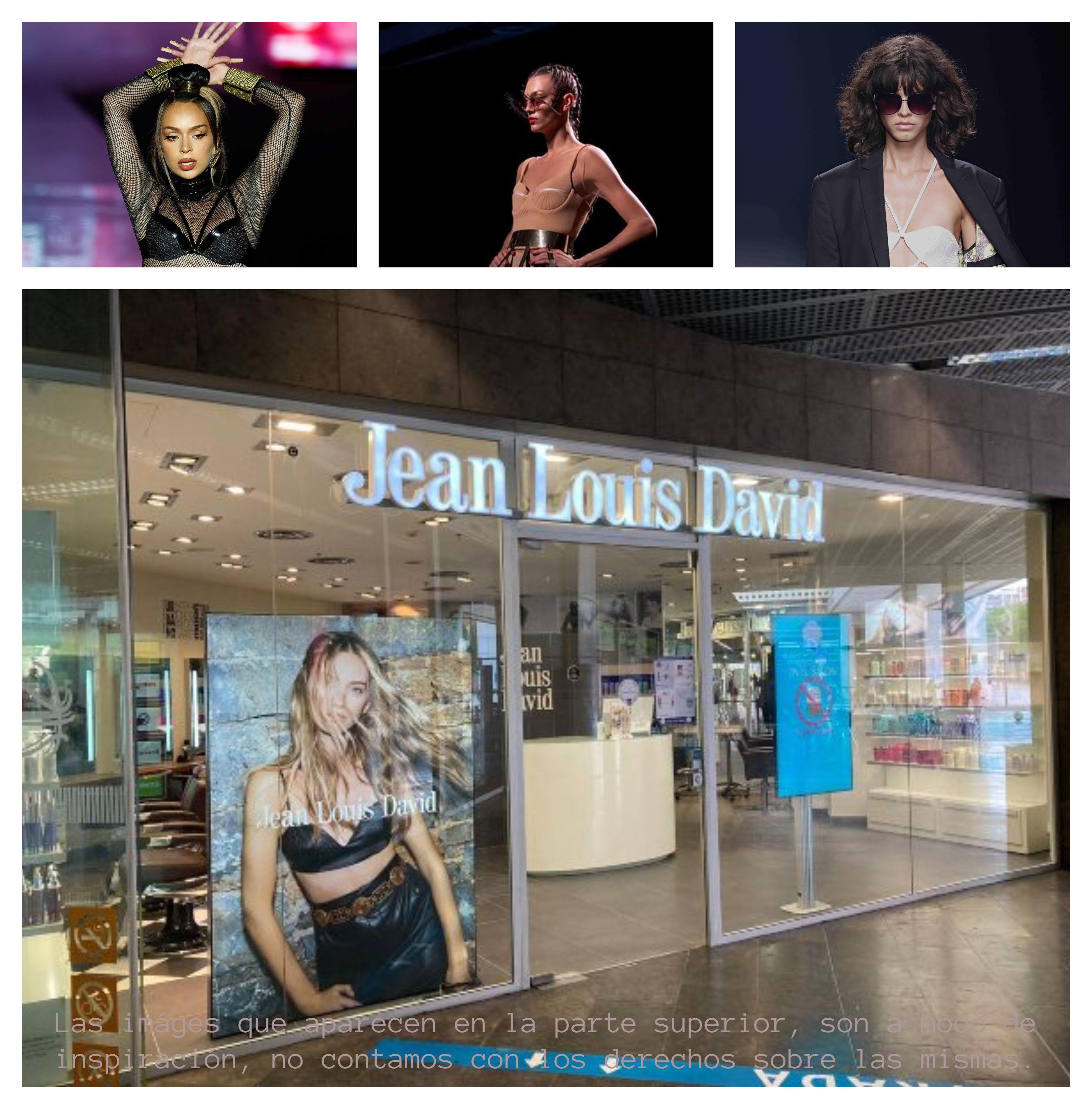 Jean Louis David analiza los peinados más trendy visto en la semana de la moda de Madrid.